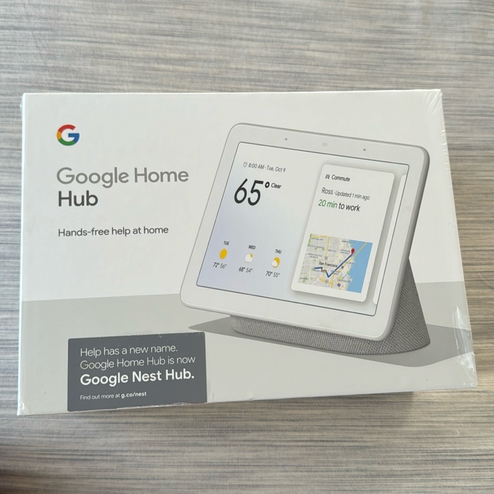 NEW Google Nest Hub with Google Assistant